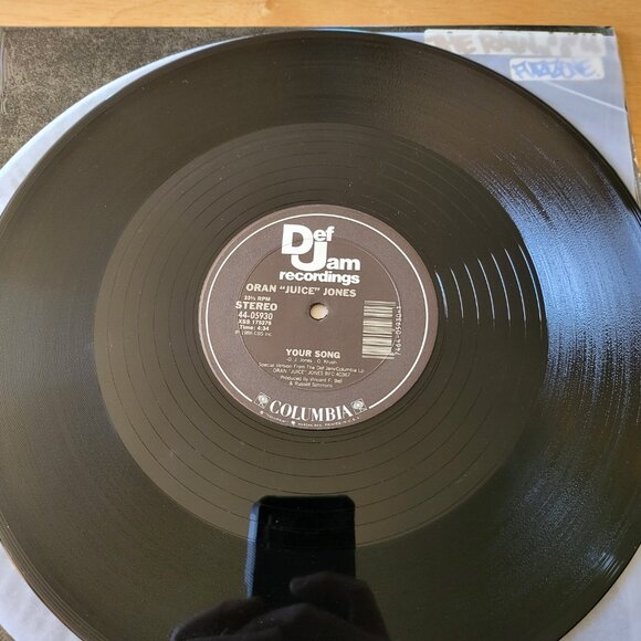 Oran Juice Jones The Rain Your Song 12" Vinyl Single R&B 1986 Def Jam Record LPB - Picture 4 of 9